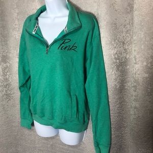 Victoria’s Secret PINK pullover half zip  XS